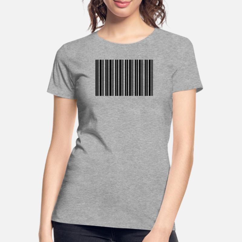 Conception de technologies informatiques pour nerds de code-barres T-shirt bio Premium Femme