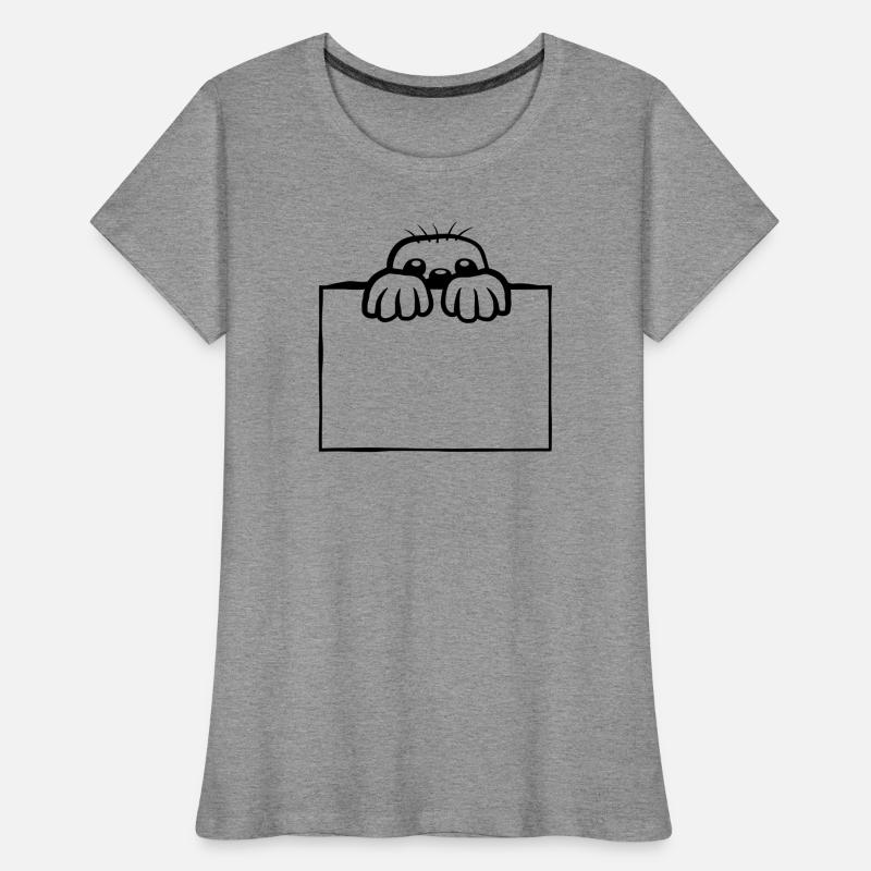 Shield Mole Design Women's Premium Organic T-Shirt
