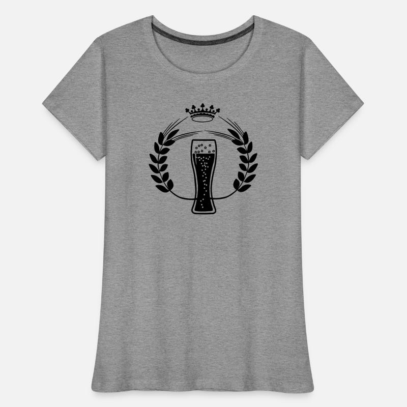 Corn grain wheat beer Women's Premium Organic T-Shirt