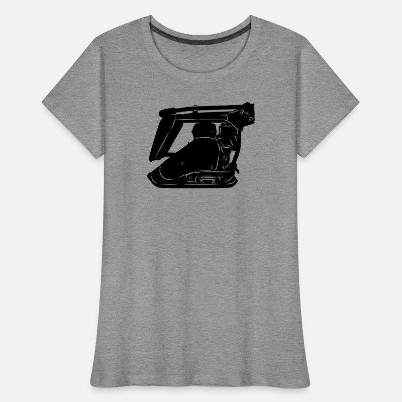 Stratemaker Vibrationsmaschine oder Vibrationsplatte Frauen Premium Bio T-Shirt
