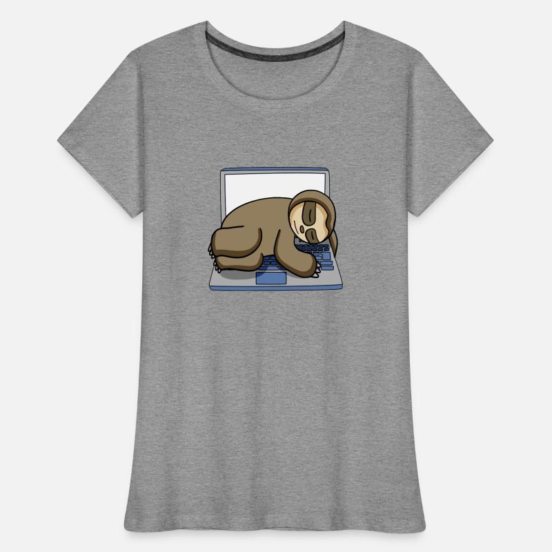 Computer Nerd Programmierer Geschenk Frauen Premium Bio T-Shirt