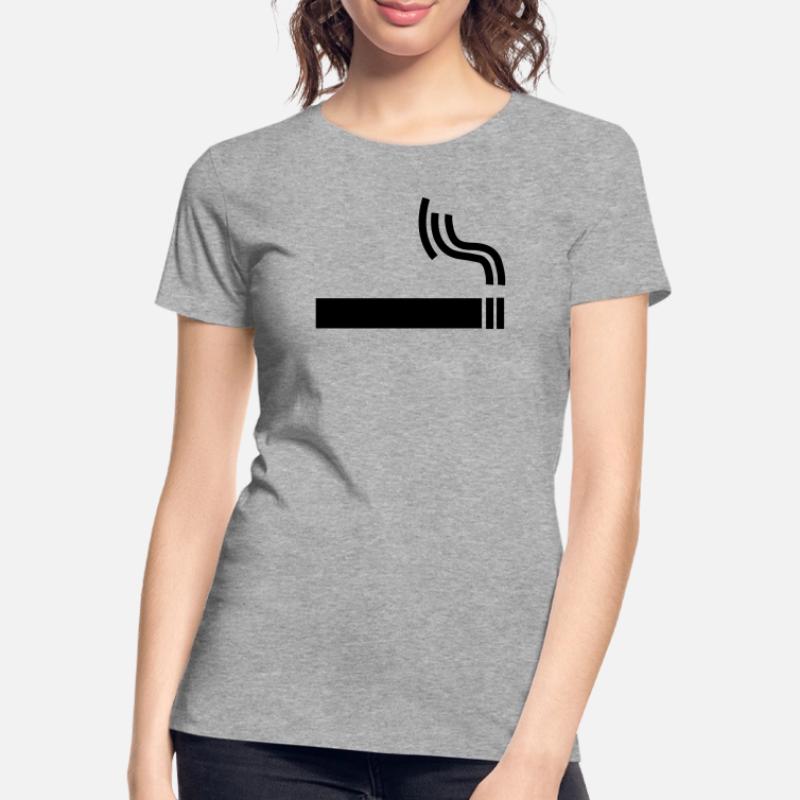 Zigarette Cigarette raucherpause Frauen Premium Bio T-Shirt