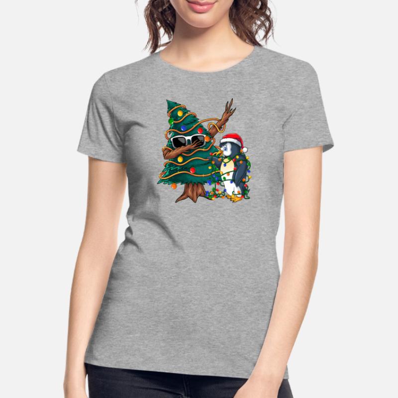 Arbre de Noël Dapping - Pull de Noël Dapping T-shirt bio Premium Femme