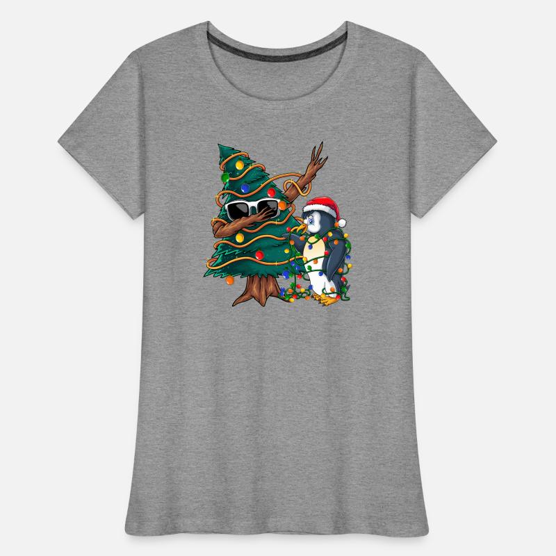 Arbre de Noël Dapping - Pull de Noël Dapping T-shirt bio Premium Femme