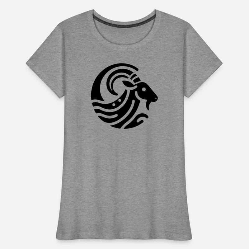 Widder 2 Frauen Premium Bio T-Shirt