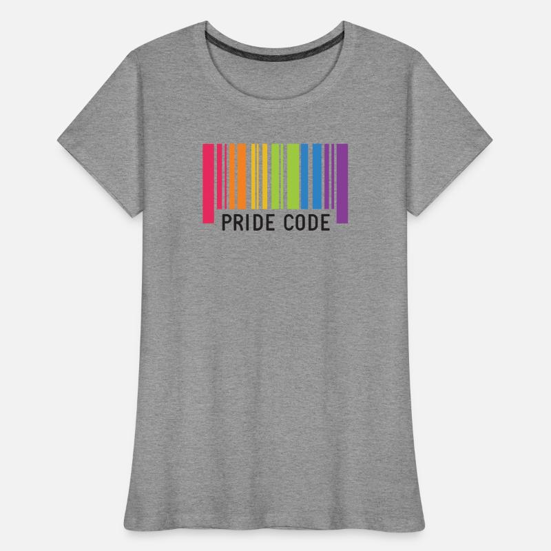 LGBT Pride Month - Pride Code Women's Premium Organic T-Shirt