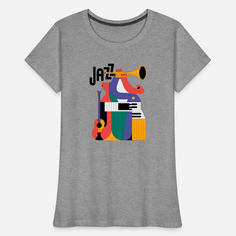Conception de composition musicale astucieuse T-shirt bio Premium Femme