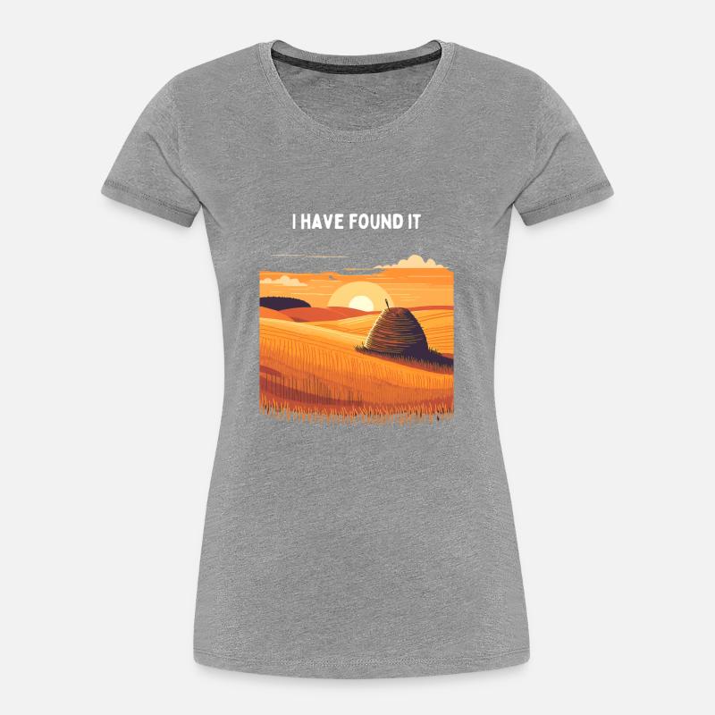 Needle in a haystack - Women's Premium Organic T-Shirt - heather grey
