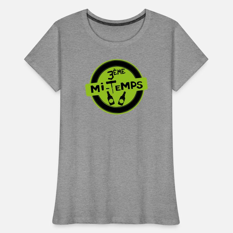 3. Halbzeit Frauen Premium Bio T-Shirt