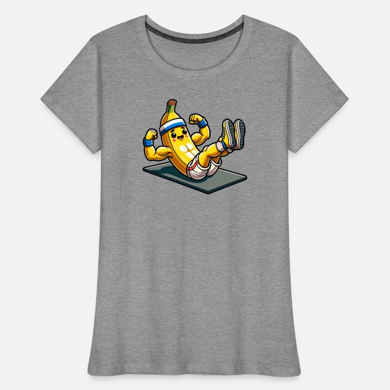 Challenge Your Limits Bodybuilder Abs Women's Premium Organic T-Shirt