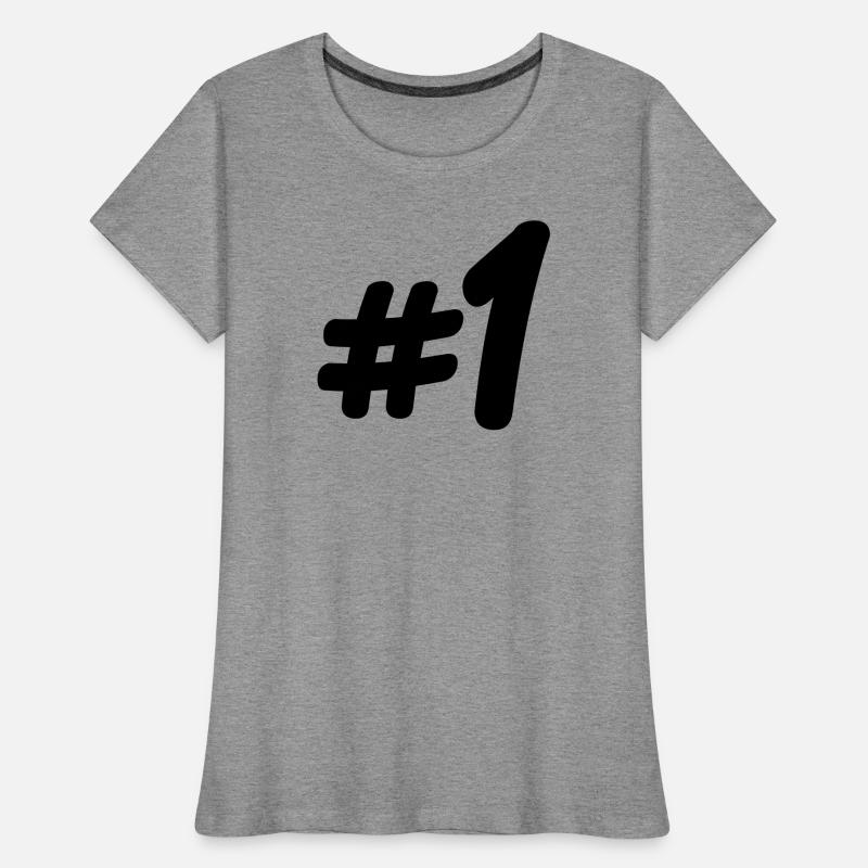 Nummer 1 # Frauen Premium Bio T-Shirt