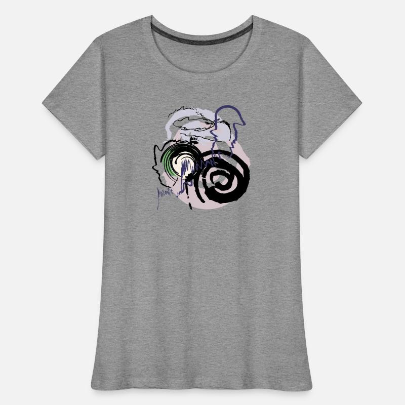 Abstract pattern Women's Premium Organic T-Shirt