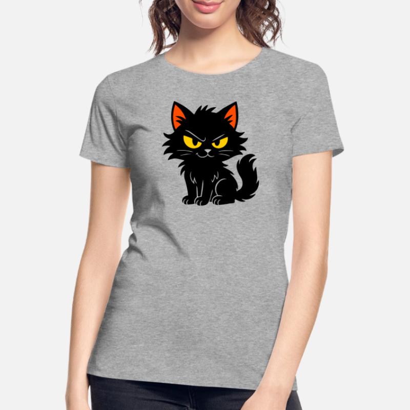 Chaton doux T-shirt bio Premium Femme
