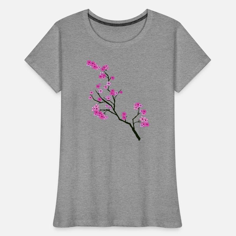 Spring style blossom branch Women's Premium Organic T-Shirt