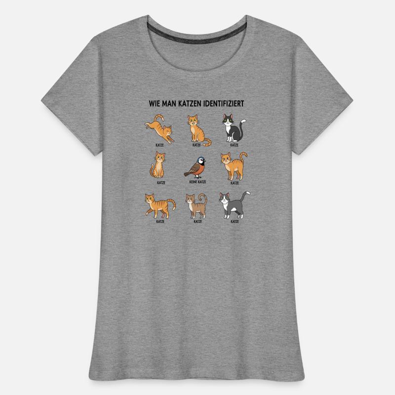 Cat Identification Guide Women's Premium Organic T-Shirt