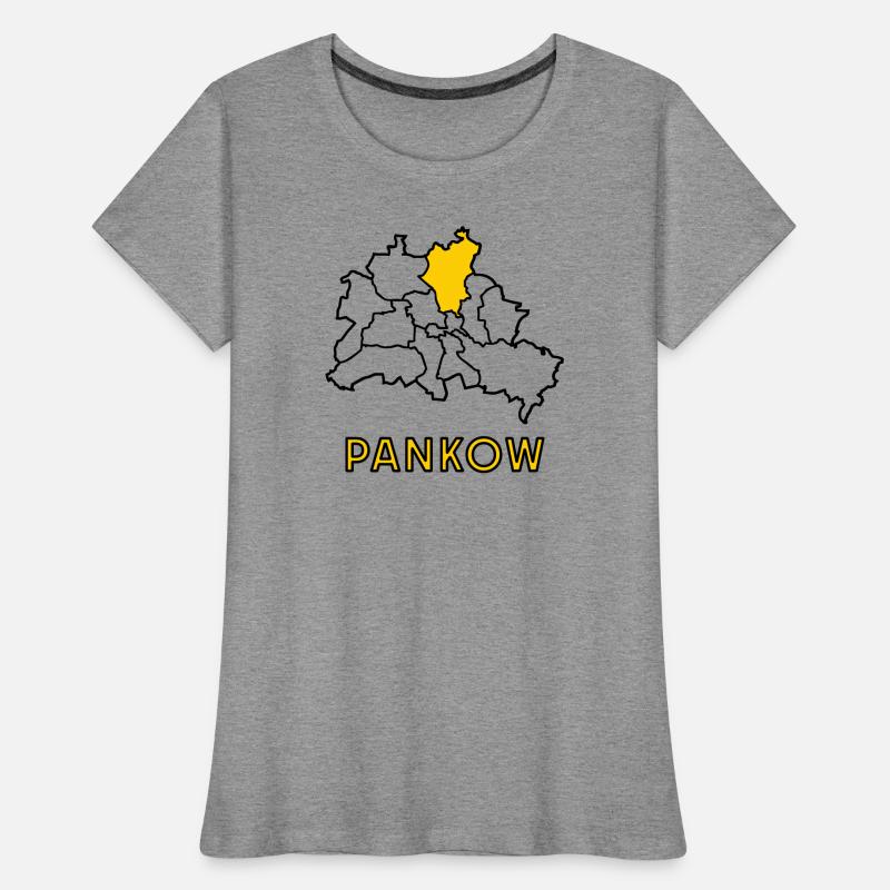 PANKOW, un quartier de Berlin T-shirt bio Premium Femme