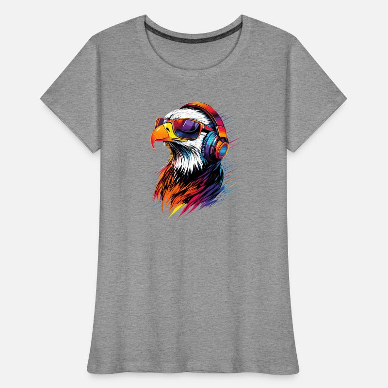 Eagle Bald Eagle Golden Eagle White-tailed Eagle Women's Premium Organic T-Shirt