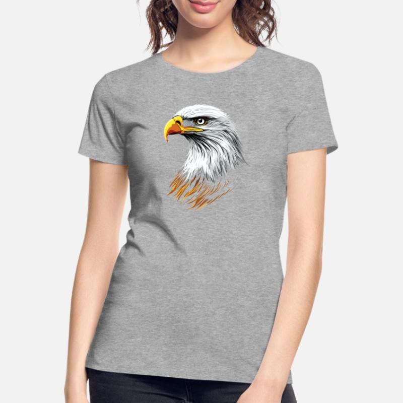 Eagle Bald Eagle Golden Eagle White-tailed Eagle Women's Premium Organic T-Shirt