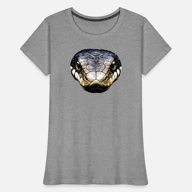 snake, python, cobra, rattlesnake, snakes Women's Premium Organic T-Shirt