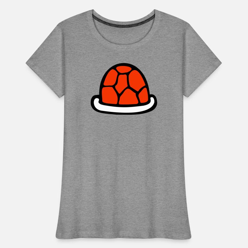 Turtle shell without turtle cute shell Women's Premium Organic T-Shirt