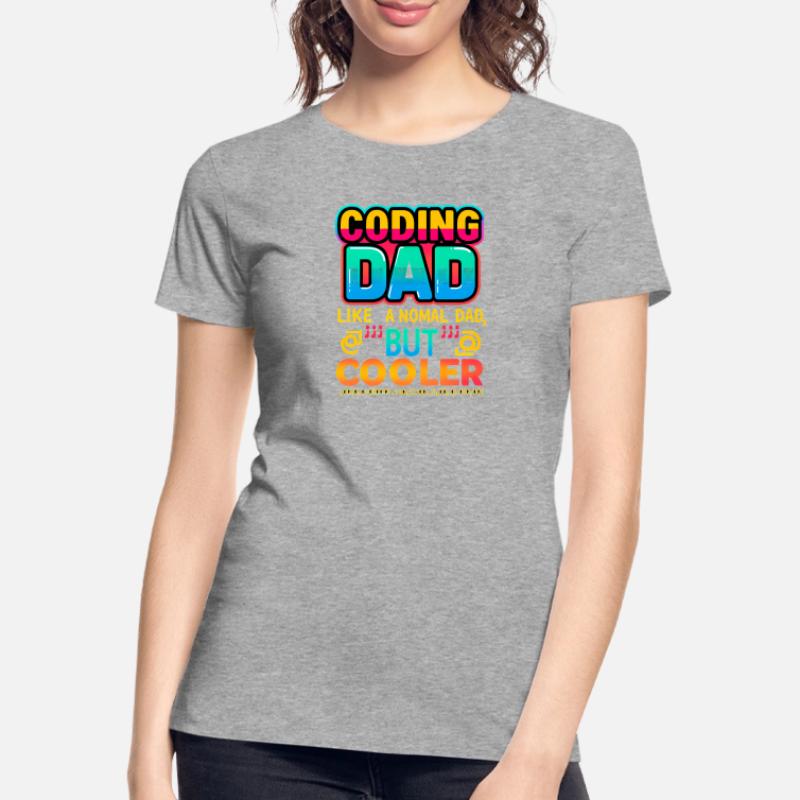 Programmieren Papa Cooler, Programmierer Frauen Premium Bio T-Shirt