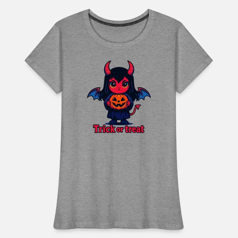 Süßes oder Saures – Süßer Teufel Frauen Premium Bio T-Shirt