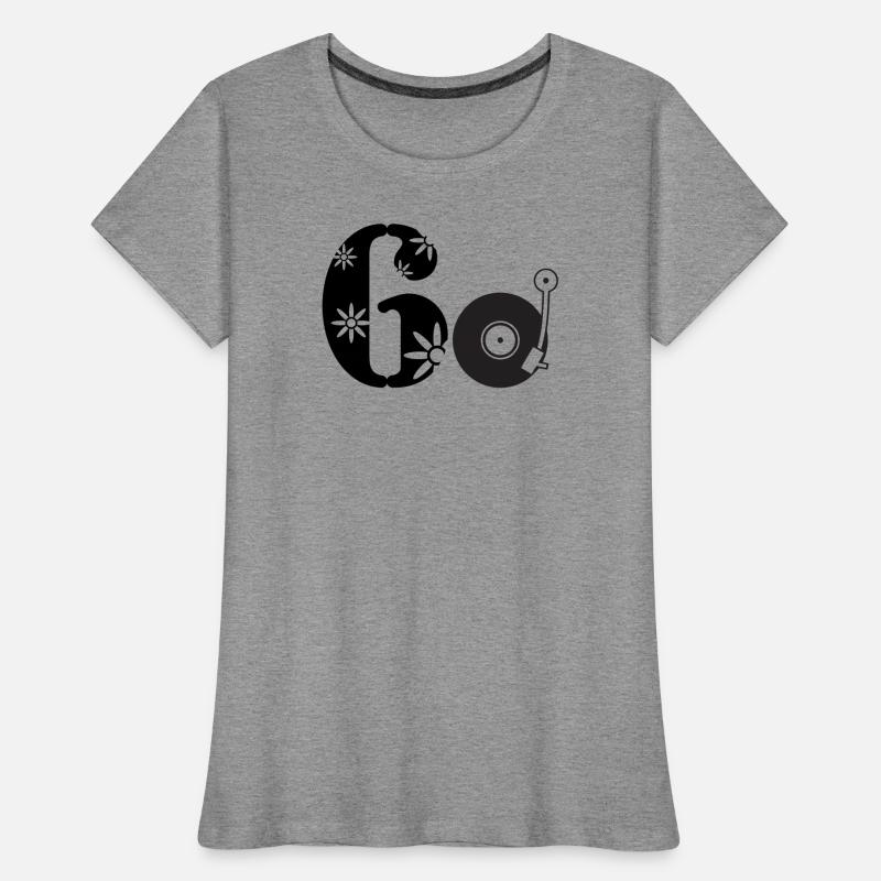 60s Sixtieth Sixties 60. Women's Premium Organic T-Shirt