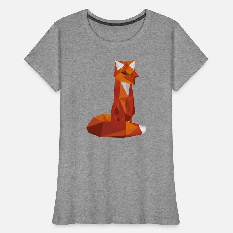 Fuchs Frauen Premium Bio T-Shirt