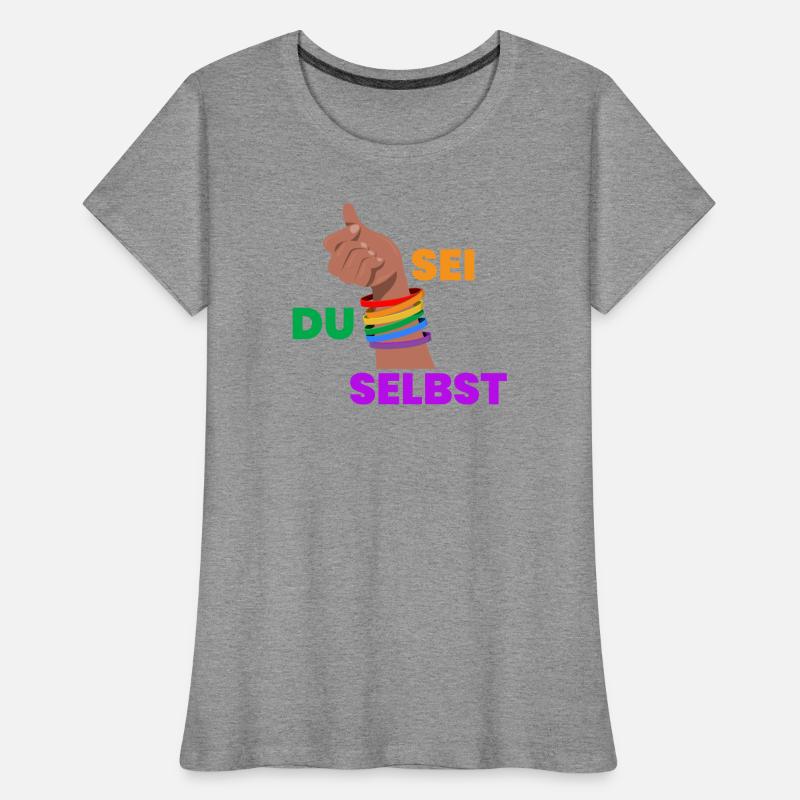 Pride Faust Self-Determination Women's Premium Organic T-Shirt