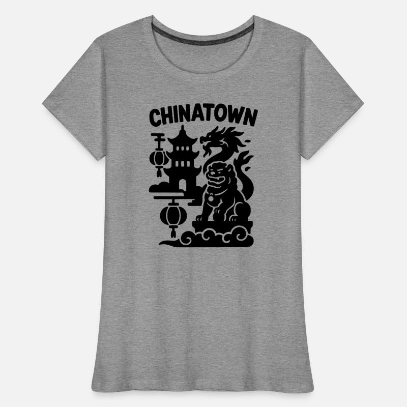 Quartier chinois T-shirt bio Premium Femme