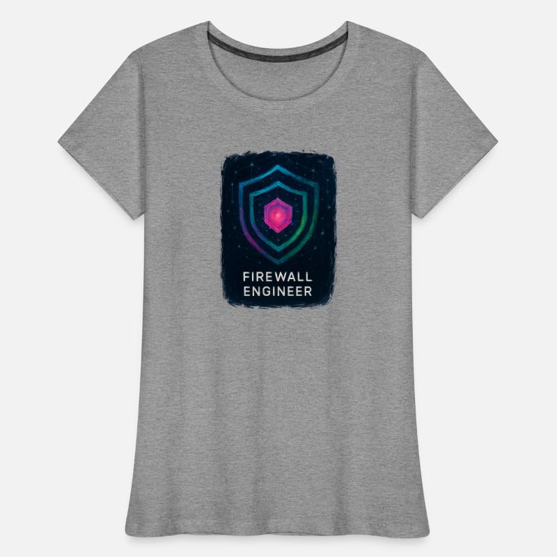 Firewall Engineer - Cybersecurity Women's Premium Organic T-Shirt