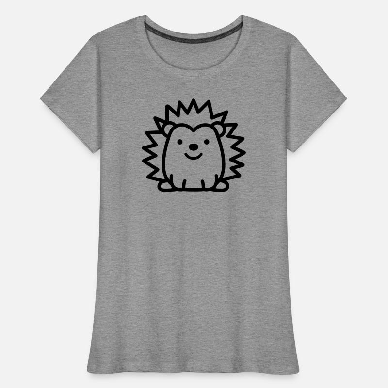 hérisson T-shirt bio Premium Femme