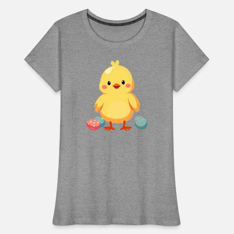 Chicks at Easter Women's Premium Organic T-Shirt
