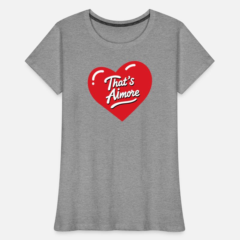 C’est le jeu de mots « AiMore » avec elle T-shirt bio Premium Femme