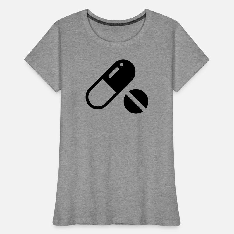 Pilules, pilules, comprimés, comprimés T-shirt bio Premium Femme