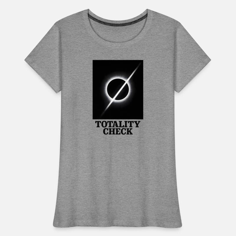 Totality checked | Eclipse Women's Premium Organic T-Shirt