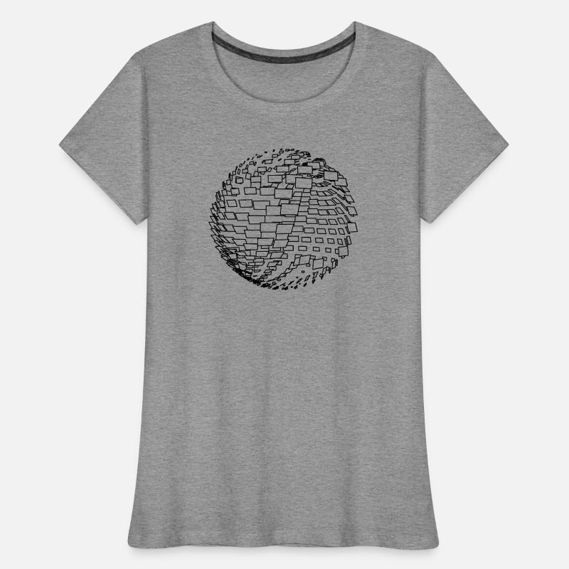 Parametric Kugel Frauen Premium Bio T-Shirt