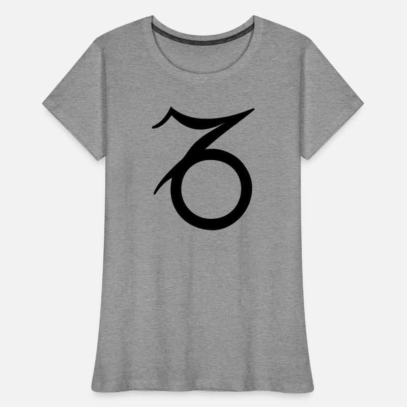 Sternzeichen Steinbock Frauen Premium Bio T-Shirt