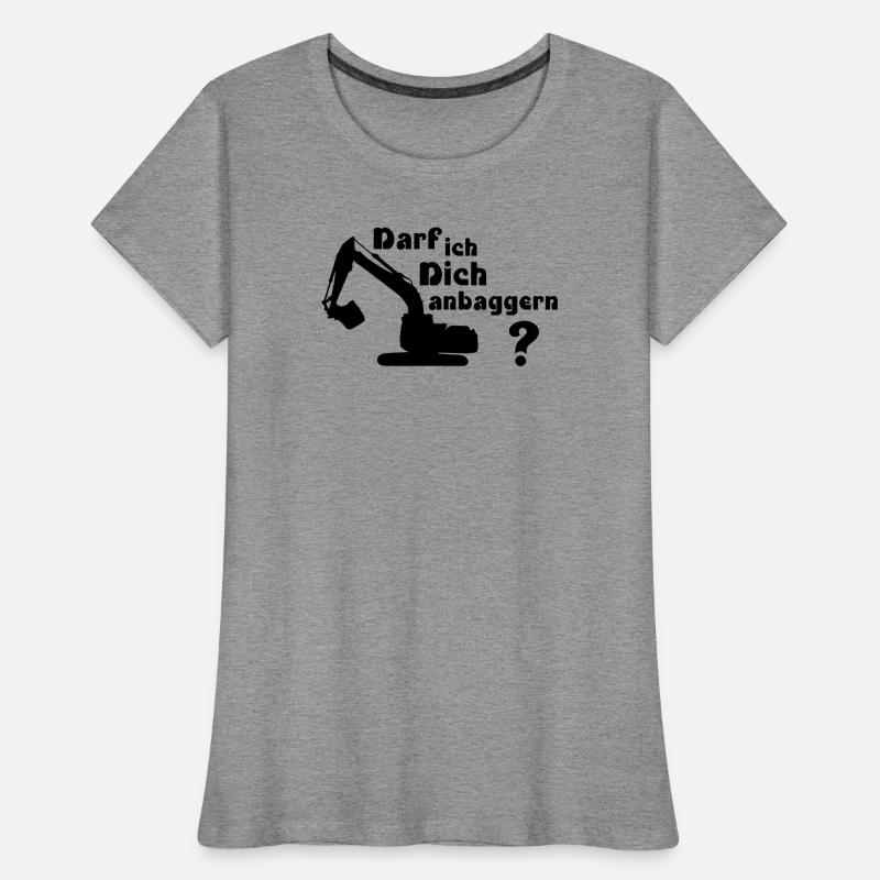 Darf ich Dich anbaggern? Frauen Premium Bio T-Shirt
