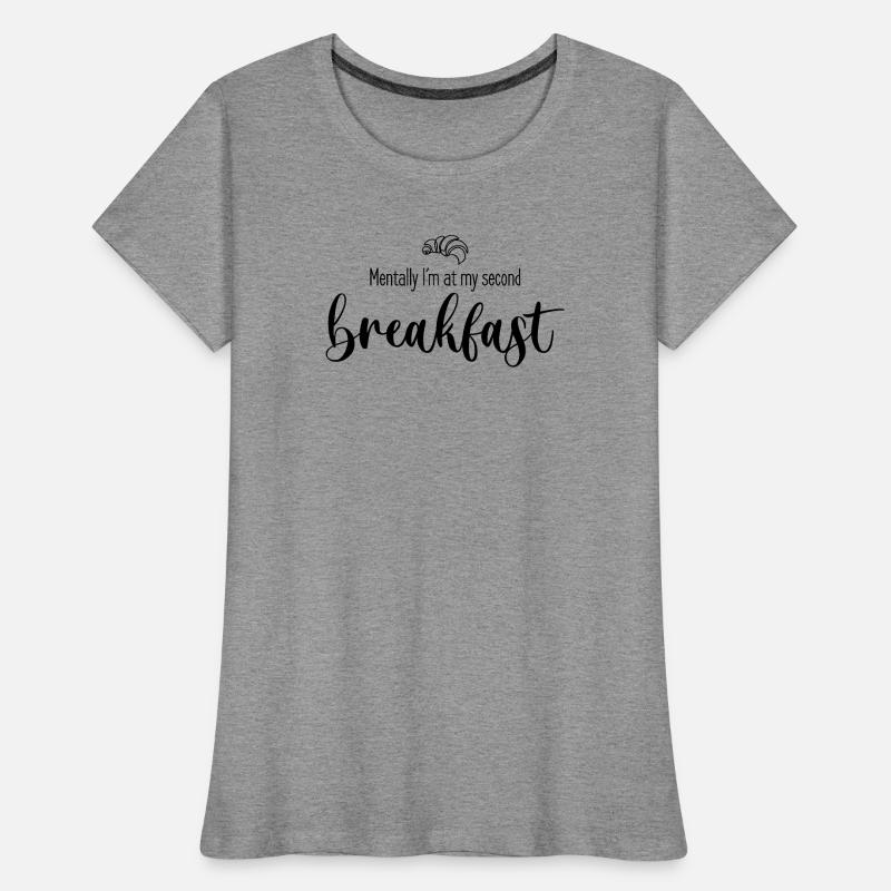 Second breakfast Frauen Premium Bio T-Shirt