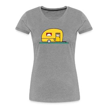 MISTRESS. MASTER. TEACHER. SCHOOL - Women's Premium Organic T-Shirt - heather grey - Front - Mia (176cm)