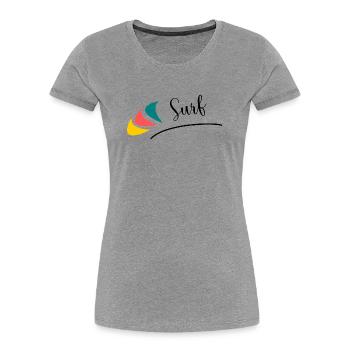 HOLIDAY. HAPPY HOLIDAYS. MISTRESS. MASTER. TEACHER - Women's Premium Organic T-Shirt - heather grey - Front - Mia (176cm)