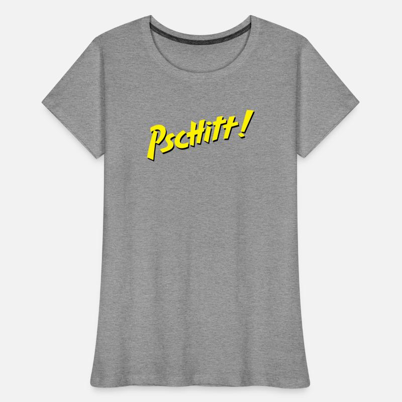 Pschitt Citron T-shirt bio Premium Femme