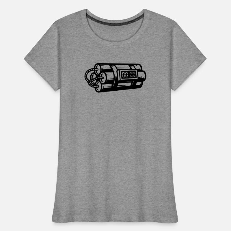 Time Bomb Explosive Dynamite Women's Premium Organic T-Shirt
