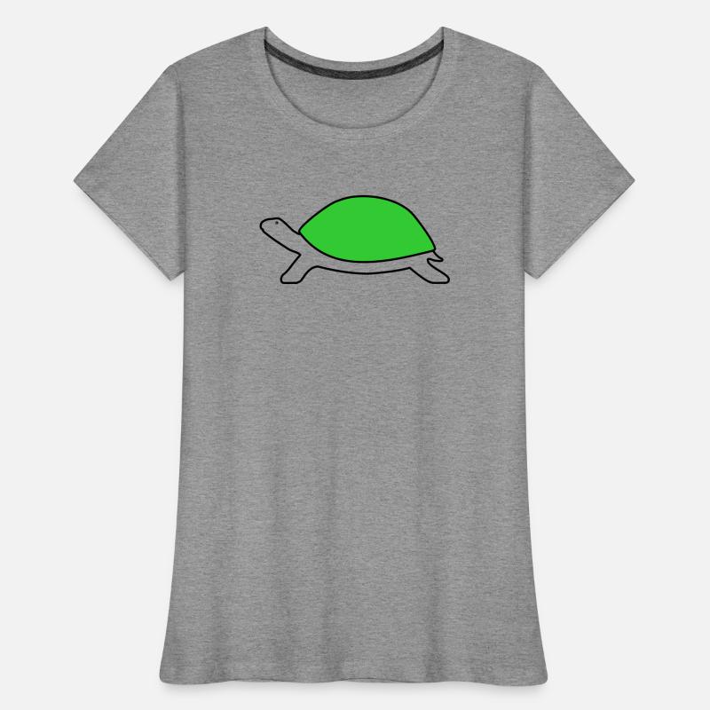 Tortue T-shirt bio Premium Femme