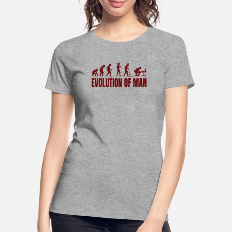 Informatique PC Evolution Programmeur Informatien T-shirt bio Premium Femme