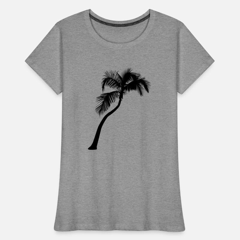 Palmier T-shirt bio Premium Femme