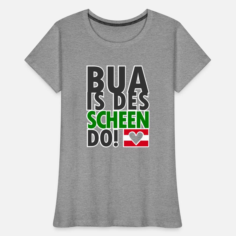 Austrian dialect Dialect Nice Women's Premium Organic T-Shirt