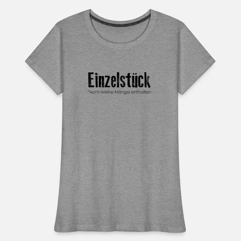Single piece: may contain small defects Women's Premium Organic T-Shirt