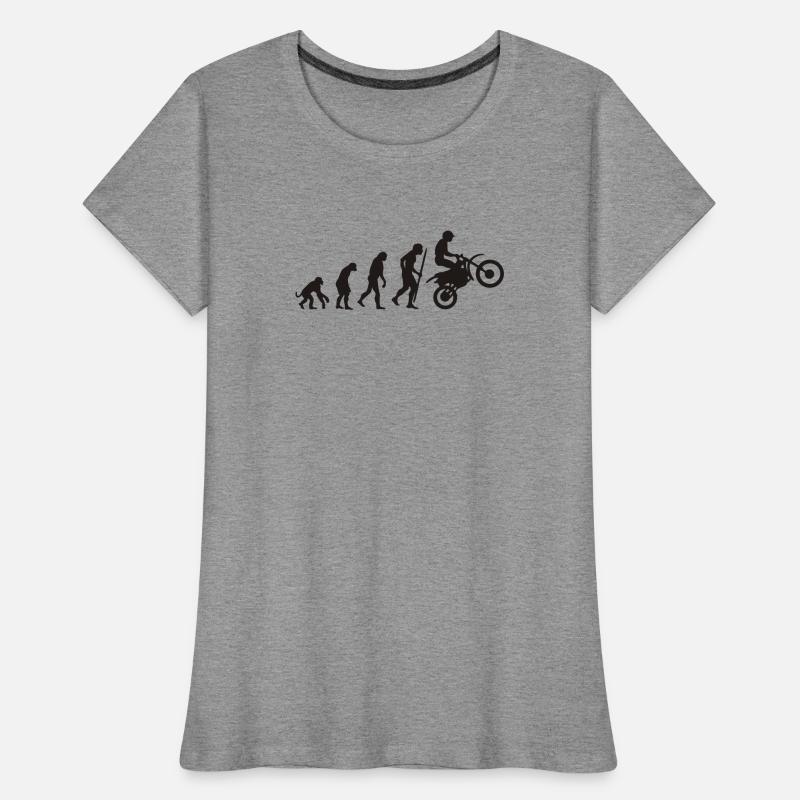 Evolution motorcycling Frauen Premium Bio T-Shirt